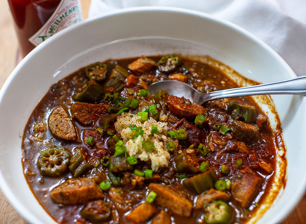 En And Andouille Sausage Gumbo